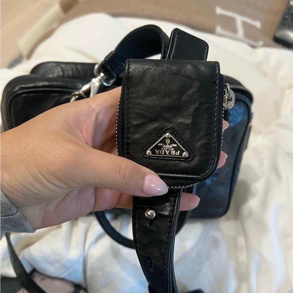 Prada Medium Antique Nappa Leather Top Handle Bag - Picture 6 of 6